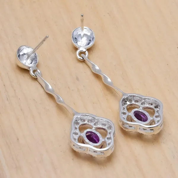 Sterling_Silver_Gemstone_Earrings