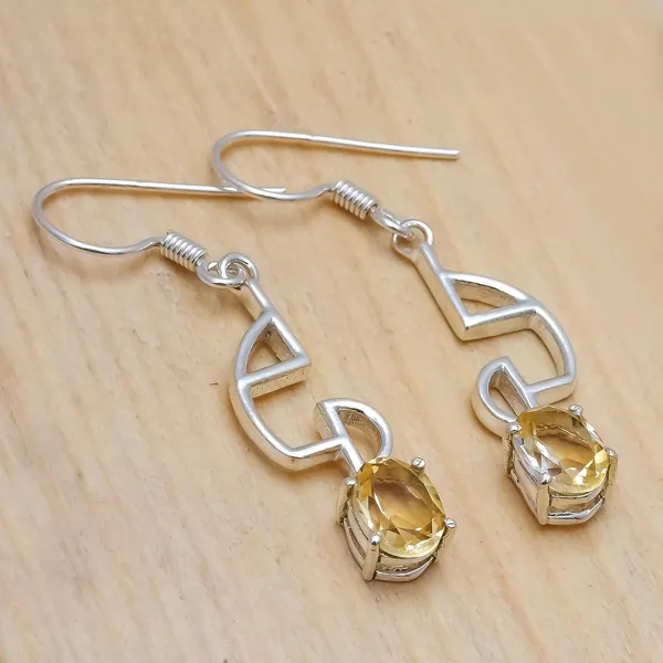 Sterling_Silver_Citrine_Topaz_Earrings