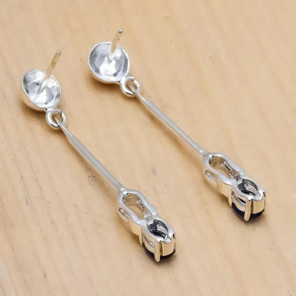 Sterling_Silver_Sapphire_Earrings