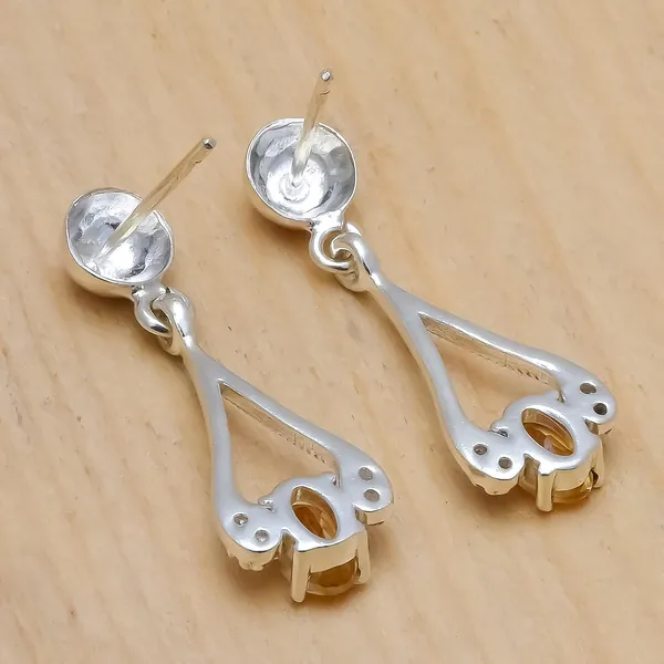 Citrine_Sterling_Silver_Earrings