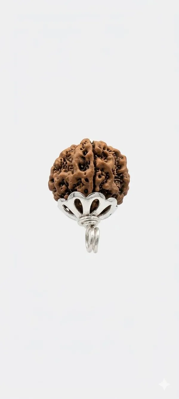 Rudraksha_Pendant_With_Silver_Cap