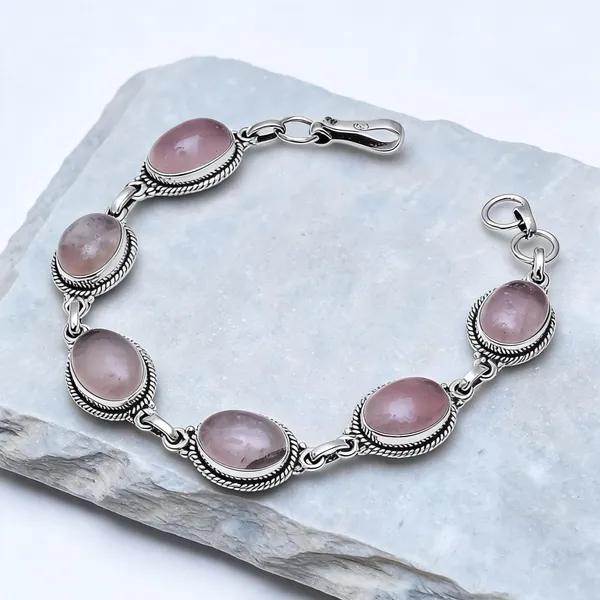 Rose_Quartz_Sterling_Silver_Bracelet