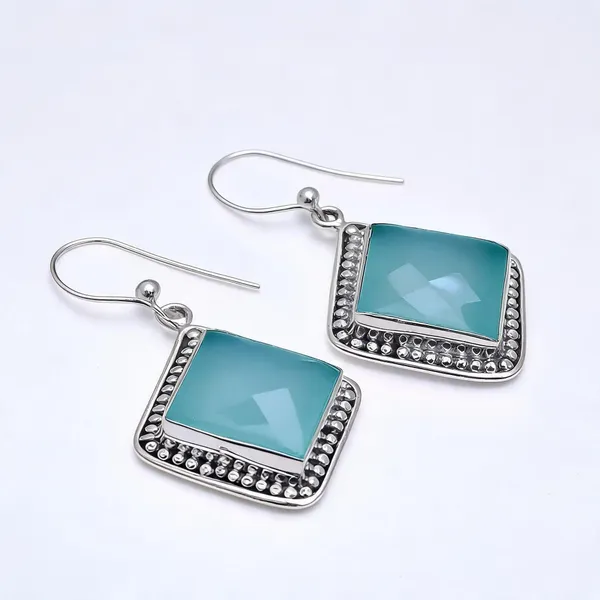 Chalcedony_Sterling_Silver_Earrings