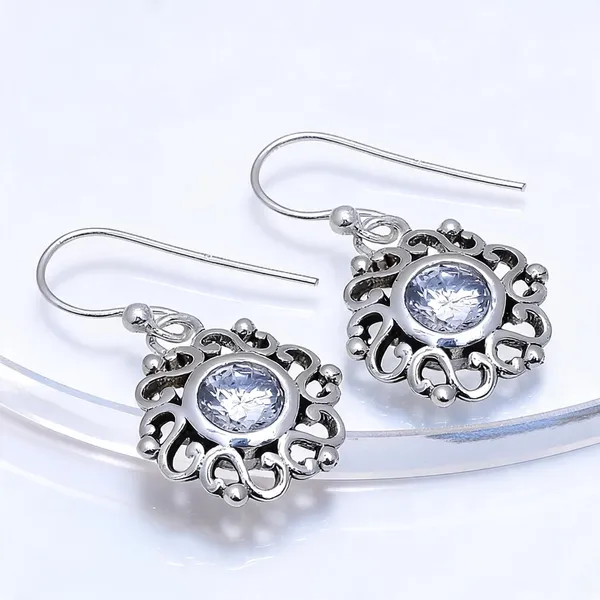 Sterling_Silver_White_Topaz_Earrings
