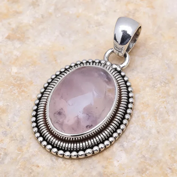 Rose_Quartz_Sterling_Silver_Pendant