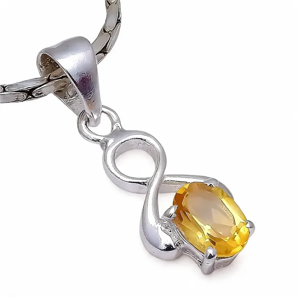 Citrine_Sterling_Silver_Pendant