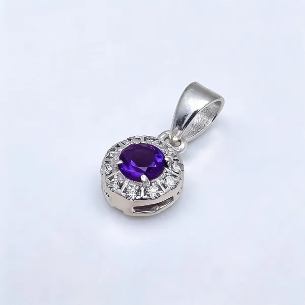 Amethyst_And_White_Topaz_Sterling_Silver_Pendant