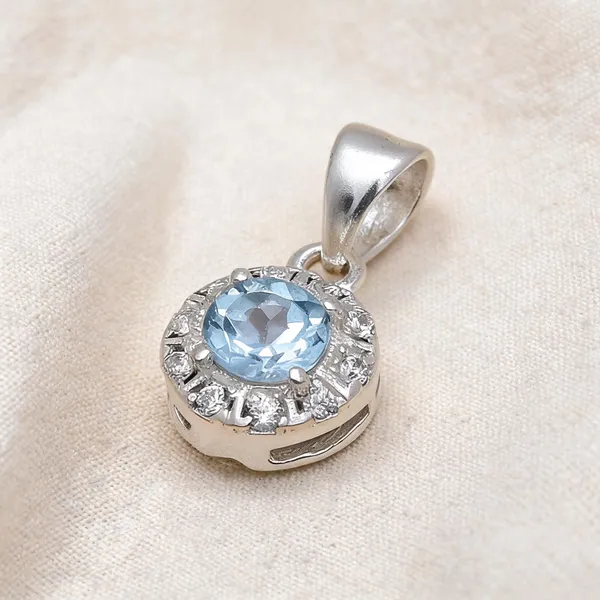 Topaz_Sterling_Silver_Pendant