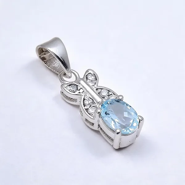 Topaz_Sterling_Silver_Pendant