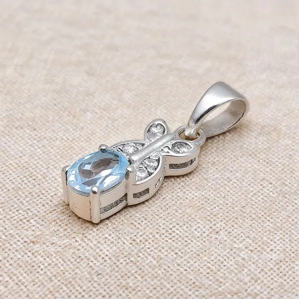 Topaz_Sterling_Silver_Pendant