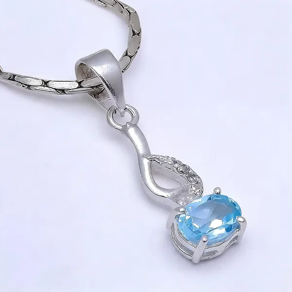 Topaz_Sterling_Silver_Pendant