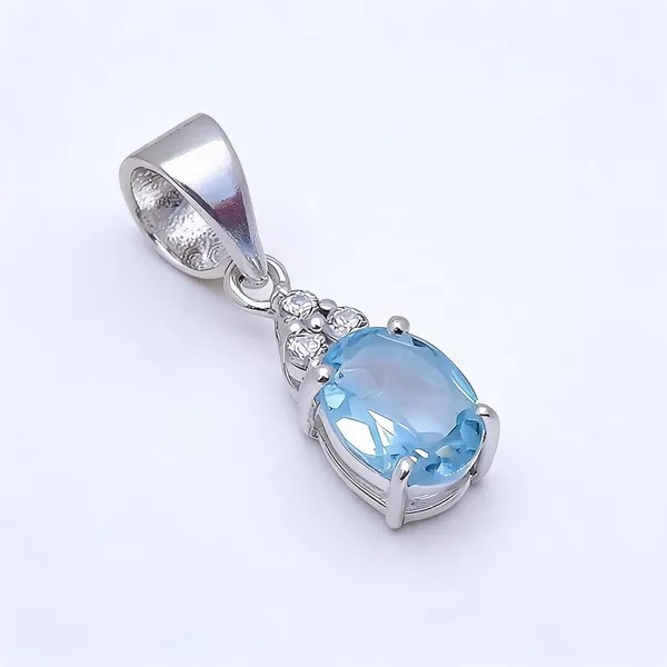 Topaz_Gemstone_Sterling_Silver_Pendant