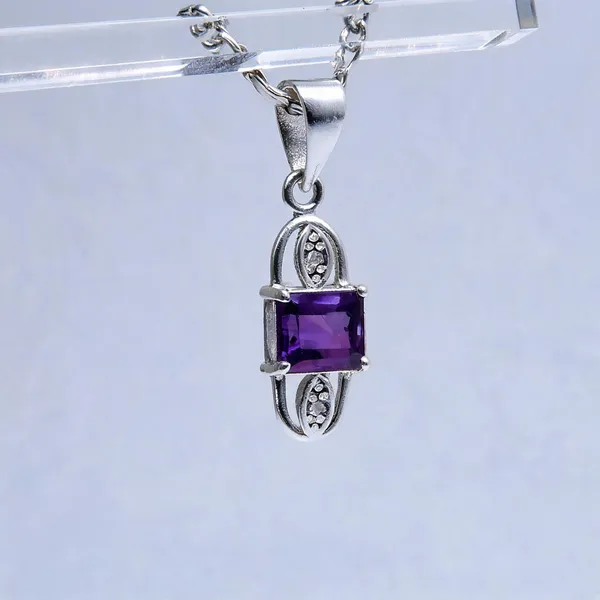 Amethyst_And_White_Topaz_Sterling_Silver_Pendant