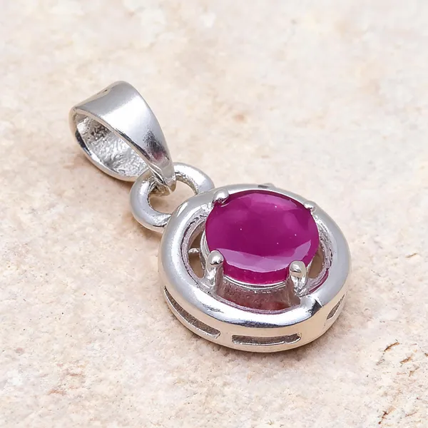 Ruby_Sterling_Silver_Pendant