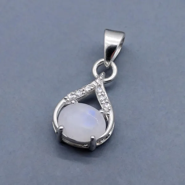 Rainbow_Moonstone_White_Topaz_Sterling_Silver_Pendant