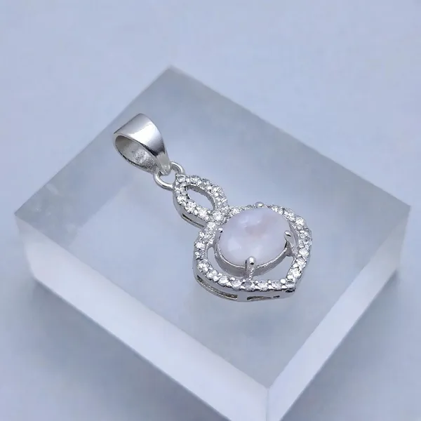 Rainbow_Moonstone_And_White_Topaz_Sterling_Silver_Pendant