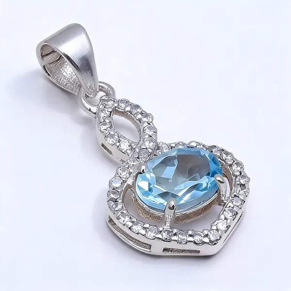 Topaz_Sterling_Silver_Pendant