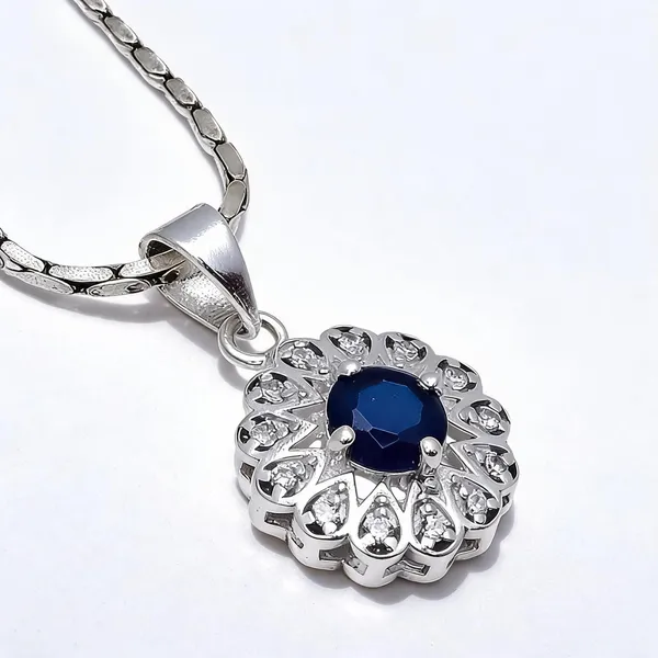 Sapphire_And_Topaz_Sterling_Silver_Pendant