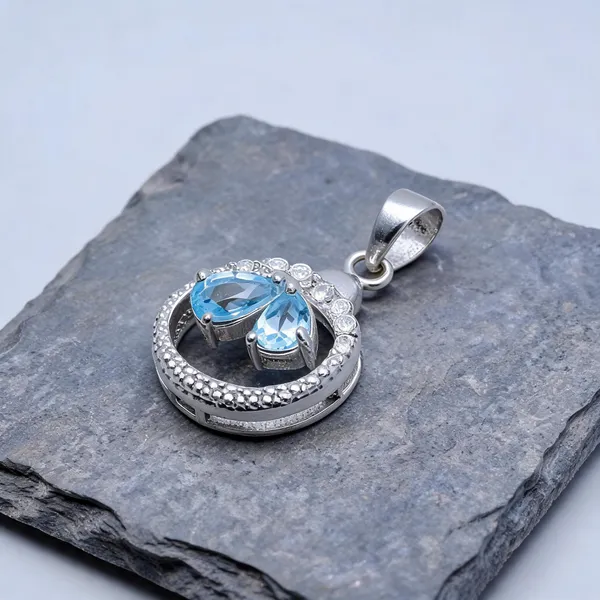 Topaz_Sterling_Silver_Pendant