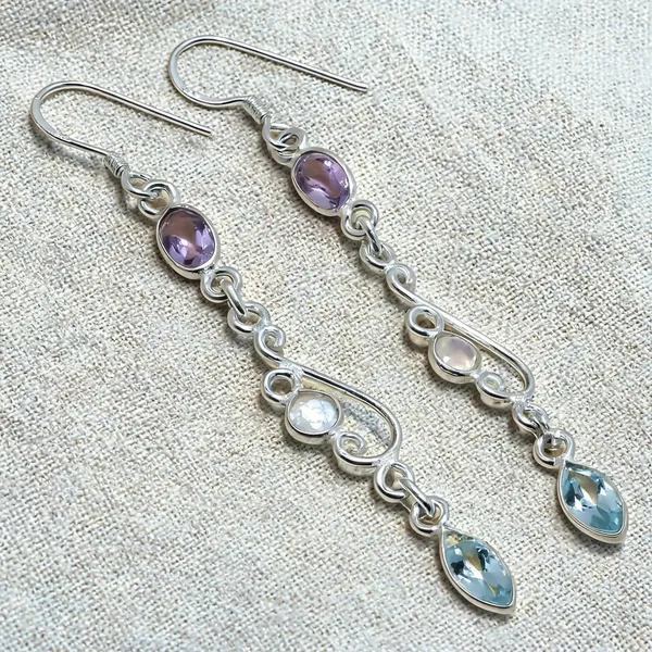 Gemstone_Sterling_Silver_Earrings
