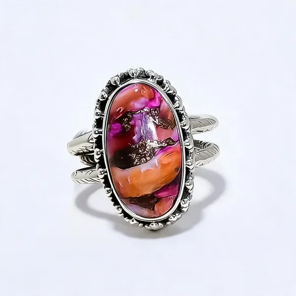 Spiny_Oyster_Turquoise_Ring
