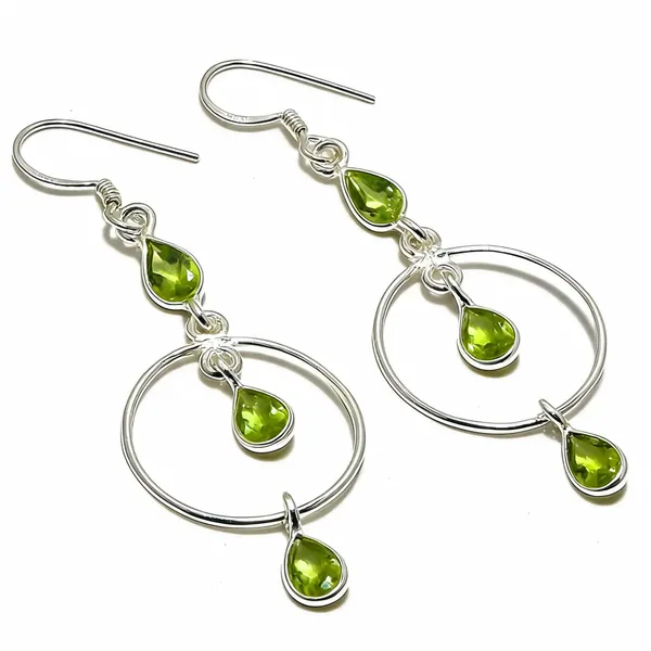 Sterling_Silver_Peridot_Gemstone_Earrings