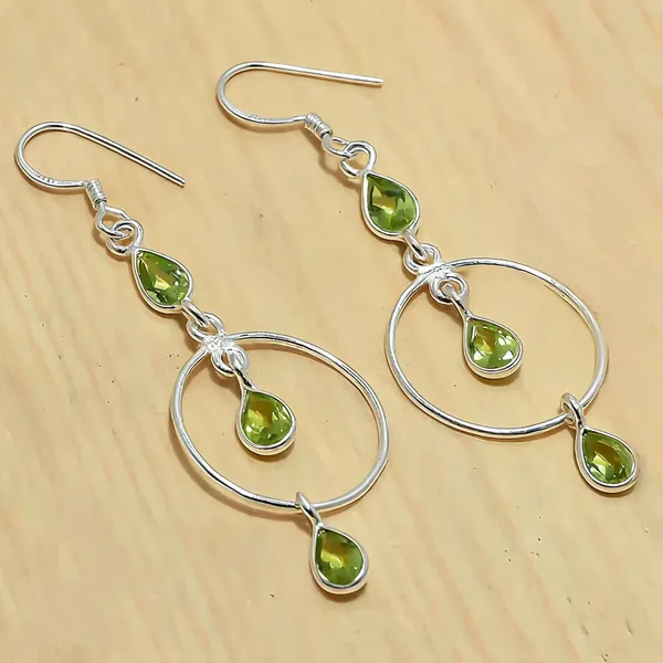 Sterling_Silver_Peridot_Gemstone_Earrings
