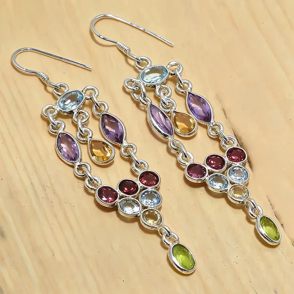 Gemstone_Sterling_Silver_Earrings