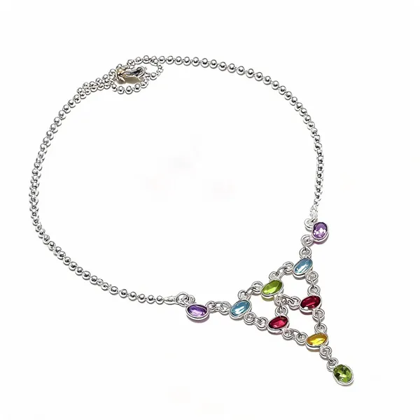 Multi_Gemstone_Sterling_Silver_Necklace