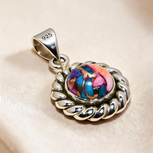 Sterling_Silver_Turquoise_Gemstone_Pendant
