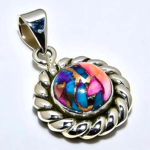 Sterling_Silver_Turquoise_Gemstone_Pendant