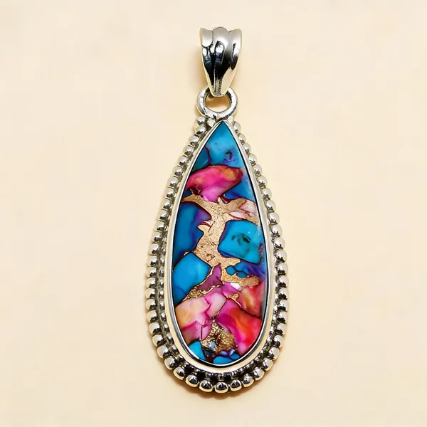 Turquoise_Gemstone_Sterling_Silver_Pendant