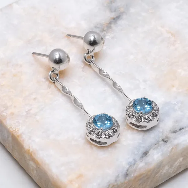 Sterling_Silver_Topaz_Earrings_For_Women