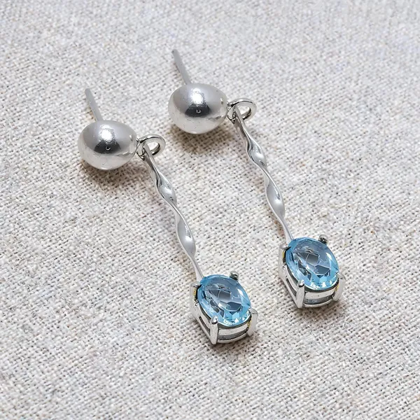 Sterling_Silver_Topaz_Earring
