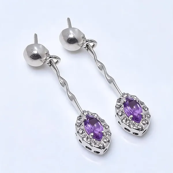 Sterling_Silver_Amethyst_Topaz_Earrings_For_Women