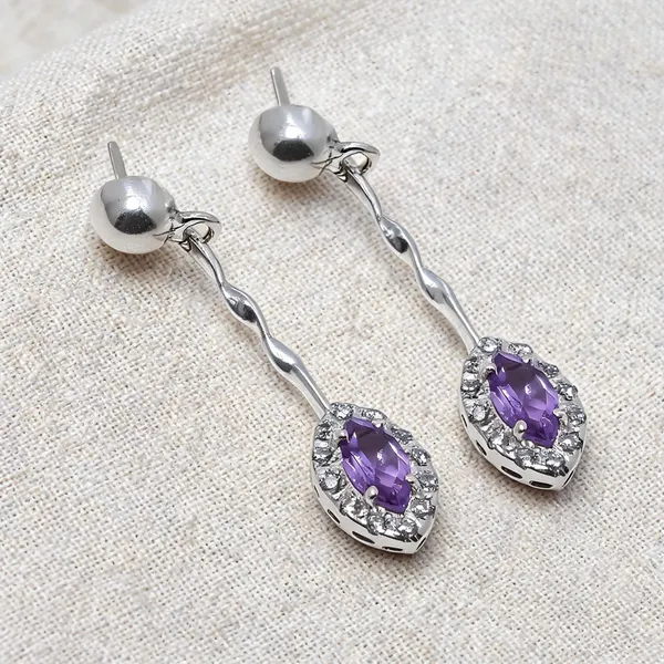 Sterling_Silver_Amethyst_Topaz_Earrings_For_Women