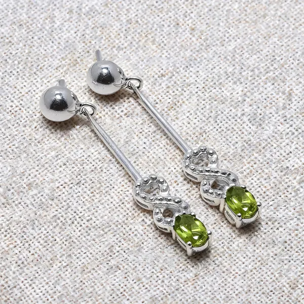 Peridot_Sterling_Silver_Earrings