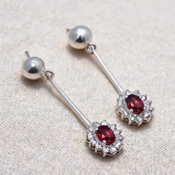 Sterling_Silver_Gemstone_Earrings