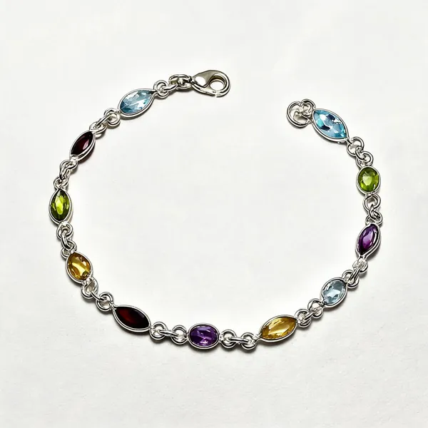 Multi_Gemstone_Sterling_Silver_Bracelet