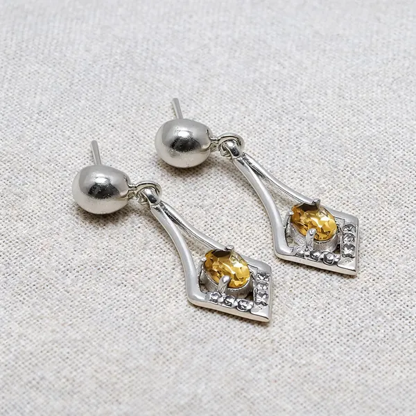 Gemstone_Sterling_Silver_Earrings