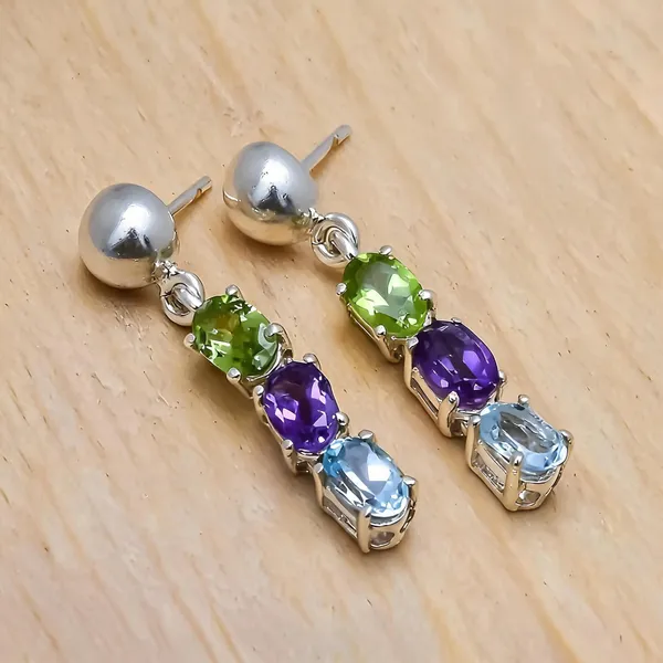 Gemstone_Sterling_Silver_Earrings