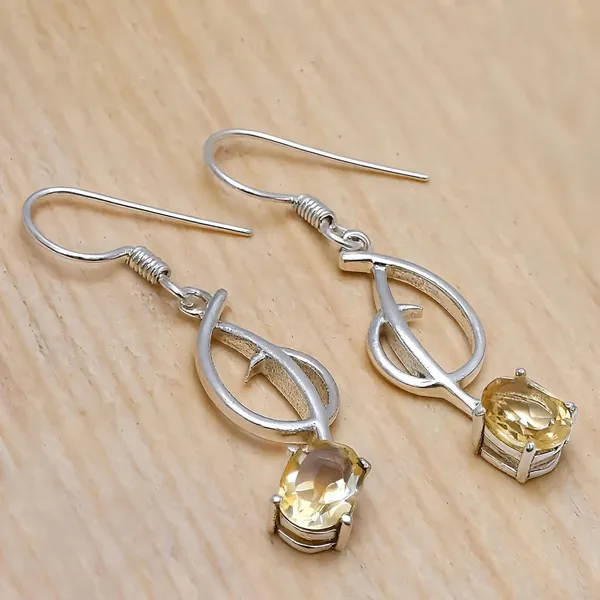 Citrine_Sterling_Silver_Earrings
