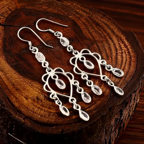 Sterling_Silver_Zircon_Earrings