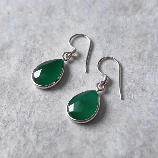 Onyx_Sterling_Silver_Earring