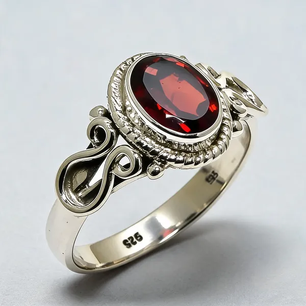 Garnet_Gemstone_Ring_Silver_Plated_Women_S