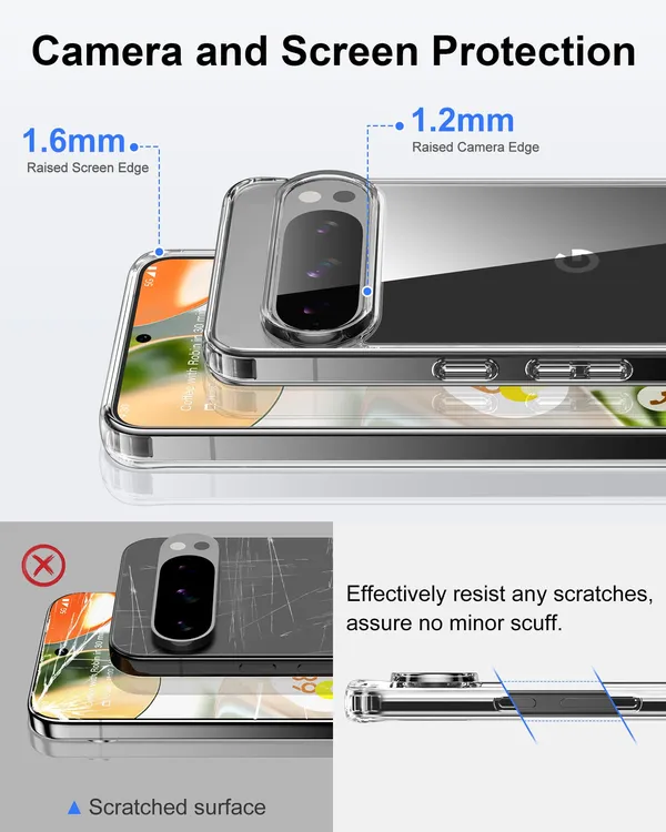 Google_Pixel_9_Pro_Anti-Yellow_Bumper_Corner_Transparent_Case