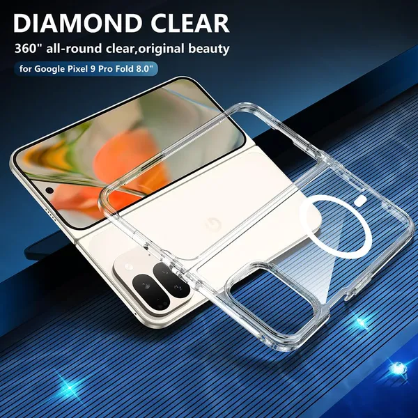 Google_Pixel_9_Pro_Fold_Anti-Yellow_MagSafe_Transparent_Case