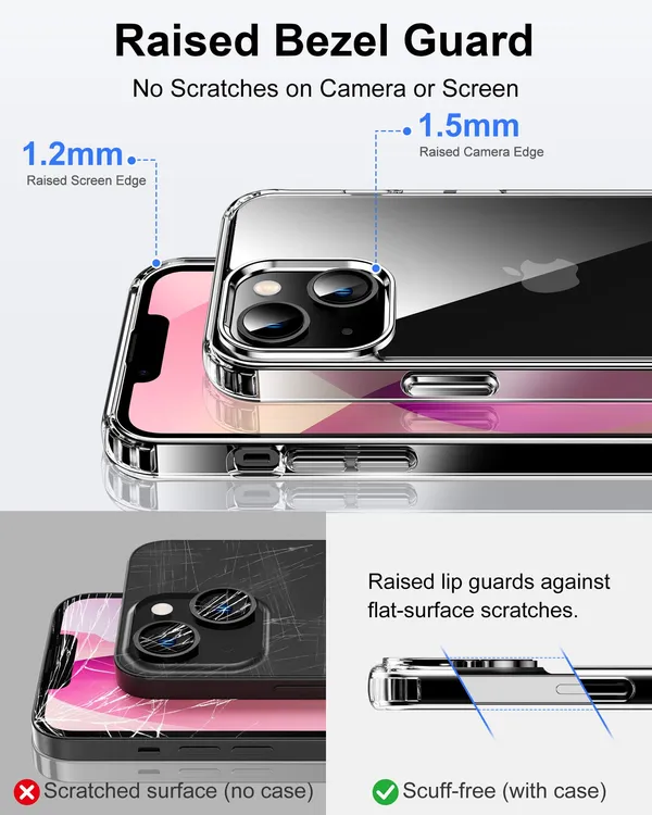 Apple_iPhone_13_Mini_Anti-Yellow_Bumper_Corner_Transparent_Case