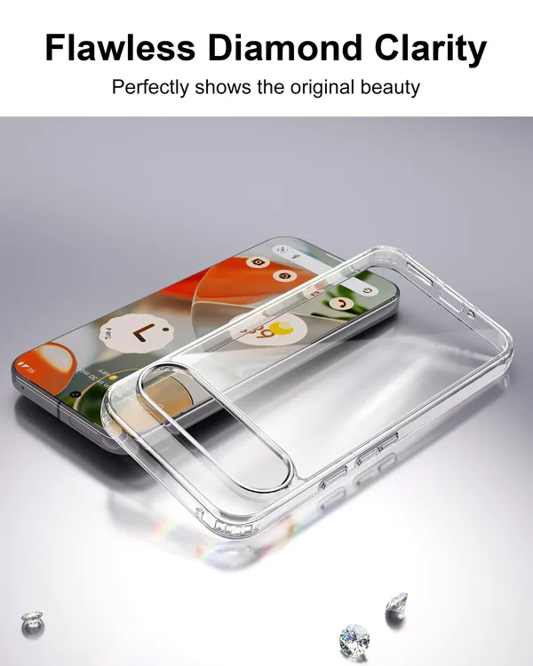 Google_Pixel_9_Pro_Anti-Yellow_Bumper_Corner_Transparent_Case