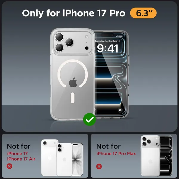 Apple_iPhone_17_Pro_Anti-Yellow_MagSafe_Transparent_Case